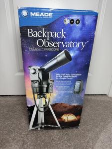Meade ETX-80AT Refractor Telescope with Backpack