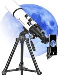 80mm Portable Refractor Telescope for Everyone