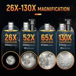 130mm Reflector Telescope with Steel Tripod for Stargazing