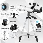 ToyerBee 70mm Refractor Telescope for Beginners