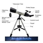80mm Refractor Telescope Kit with Tripod & Eyepieces