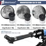 High-Def Astronomical Telescope with Tripod