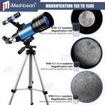 High-Def Astronomical Telescope with Tripod