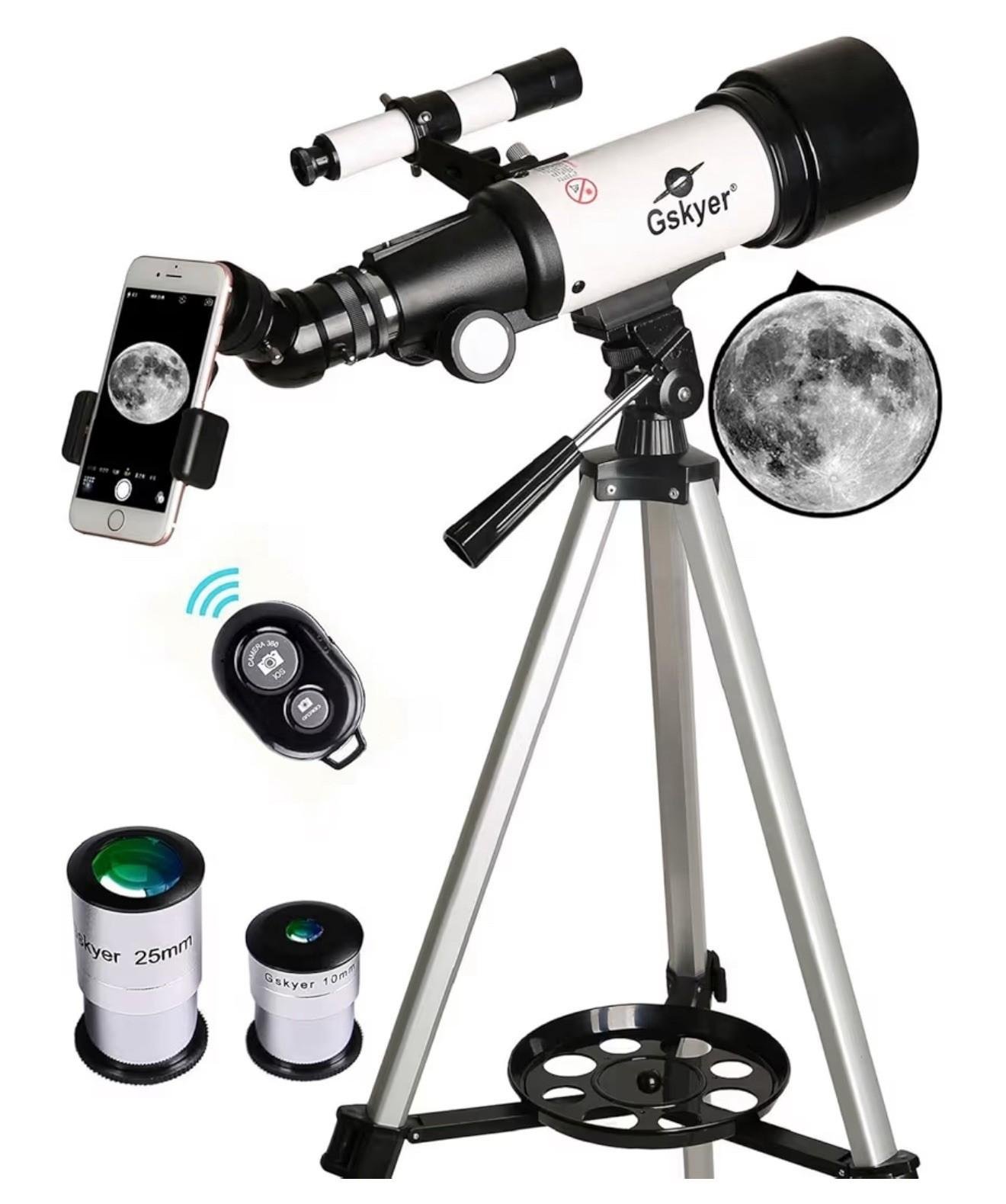 Gskyer 70mm Refracting Telescope with AZ Mount