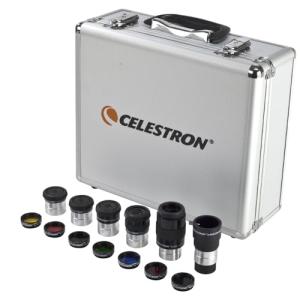 Celestron 94303 Eyepiece and Filter Kit 14 Pieces