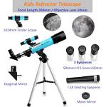 MaxUSee Refractor Telescope for Kids and Beginners