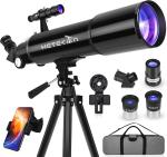80mm Refractor Telescope for Beginner Astronomers