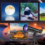 80mm Refractor Telescope for Beginner Astronomers
