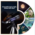 Bebang 70mm Refractor Telescope for Beginners