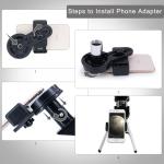 ToyerBee 70mm Portable Refractor Telescope for Beginners