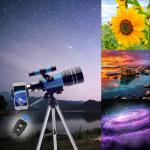 ToyerBee 70mm Portable Refractor Telescope for Beginners
