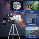 ToyerBee 70mm Beginner Astronomy Telescope with Phone Adapter