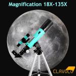 CLAVOLO Kids Refractor Telescope with 3 Eyepieces