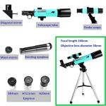 CLAVOLO Kids Refractor Telescope with 3 Eyepieces