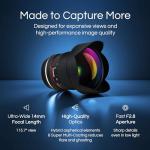 Rokinon 14mm F2.8 Ultra Wide Lens for Canon