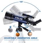 ESSLNB 70mm Refractor Telescope for Beginners