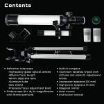Thames & Kosmos Kids' Refractor Telescope 100x Magnification