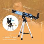 AOMEKIE 40/400 Portable Telescope for Beginners