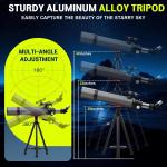 High-Powered 90mm Astronomy Telescope with Tripod
