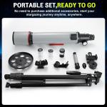 High-Powered 90mm Astronomy Telescope with Tripod