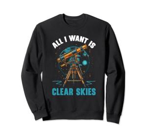 Astrophotography Night Sky Astronomy Sweatshirt