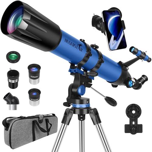 HUGERSTAR 90mm High-Powered Telescope for Beginners