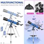 HUGERSTAR 90mm High-Powered Telescope for Beginners