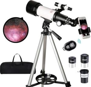 Beginner Telescope for Kids and Adults, 70mm
