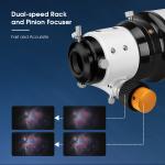 SVBONY SV503 102F7 ED Refractor Telescope