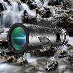 High-Power Monocular Telescope with Smartphone Adapter
