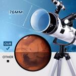 76mm 700x Astronomical Telescope for Beginners