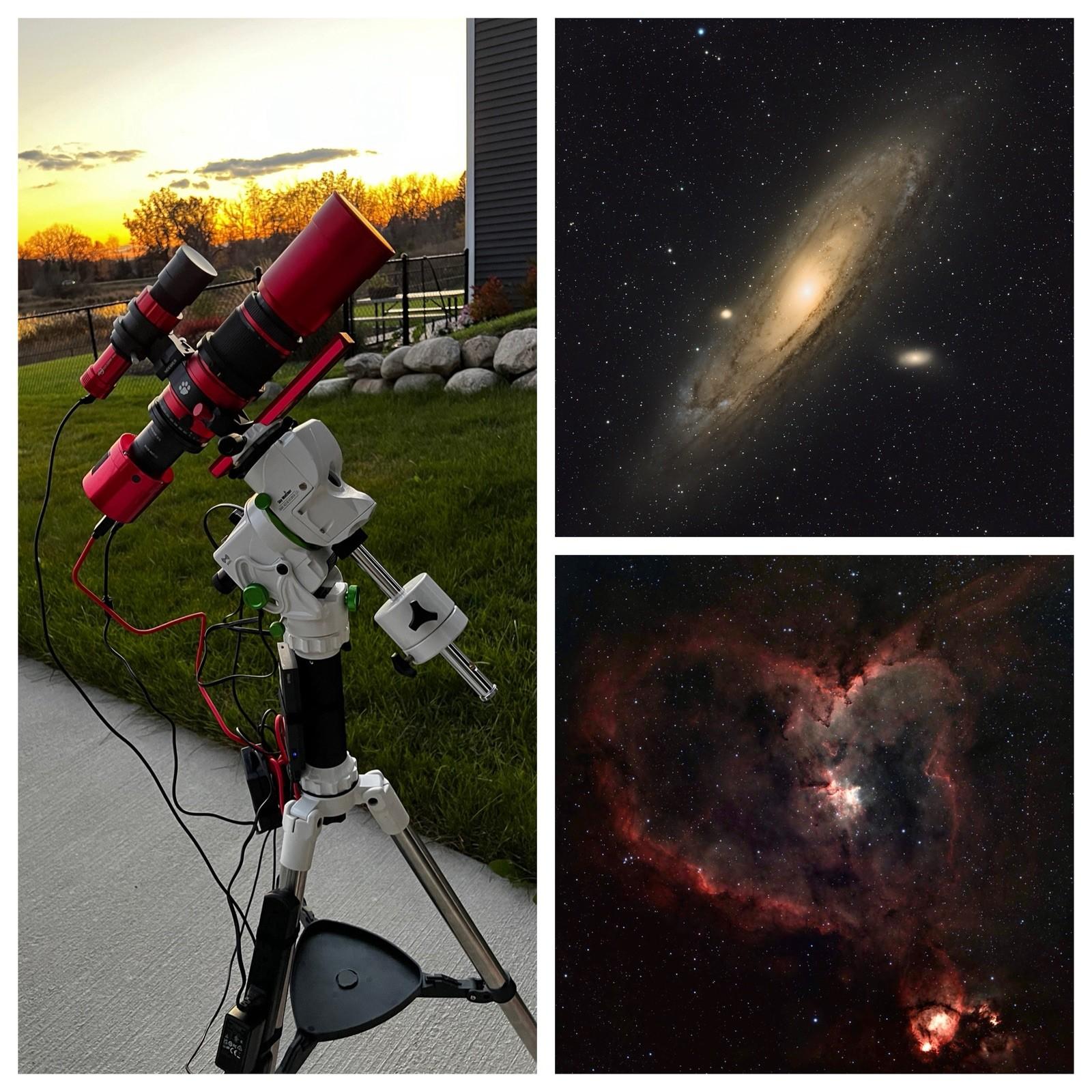 Redcat 51 Astrophotography Telescope with ZWO 533