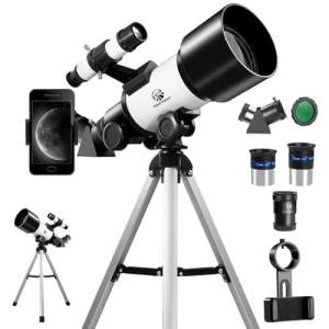 150X High-Powered Portable Telescope for Stargazing
