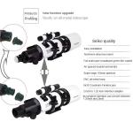 102mm F5.9 Achromatic Refractor Telescope with Rings
