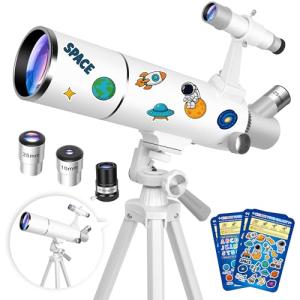 Hawkko 80mm Portable Telescope for Beginners
