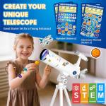 Hawkko 80mm Portable Telescope for Beginners