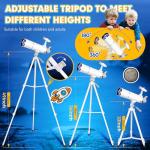 Hawkko 80mm Portable Telescope for Beginners