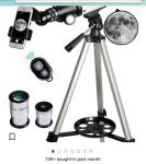 Gskyer Refractor Telescope with Smartphone Adapter and Tripod