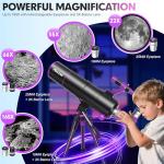 MEEZAA 90mm Refractor Telescope for Beginners