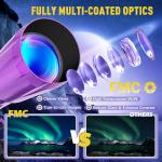 HETEKAN 90mm Beginner Telescope with Accessories