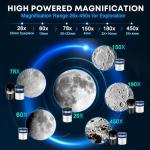 Hawkko 80mm Refractor Telescope for Beginners