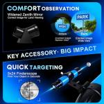 Hawkko 80mm Refractor Telescope for Beginners