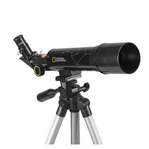 National Geographic 50mm Refractor Telescope for Beginners Kids with Eyepieces Mount Tripod