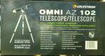 Celestron Omni AZ 102 Refractor Telescope 2 Eyepieces Starry Night Free APP ✅✅✅✅