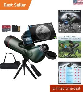 Smart Telescope, Professional Refractor Auto-focus Portable Digital Electroni...