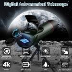 Smart Telescope, Professional Refractor Auto-focus Portable Digital Electroni...