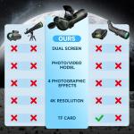 Smart Telescope, Professional Refractor Auto-focus Portable Digital Electroni...