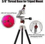 Adjustable AltAzimuth AZ base Telescope Mount /Aluminum Tripod Sturdy Extendable