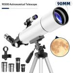 500x90 Refractor Telescope for Astrophotography