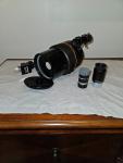 Celestron C90 Telescope with Case and Eyepieces